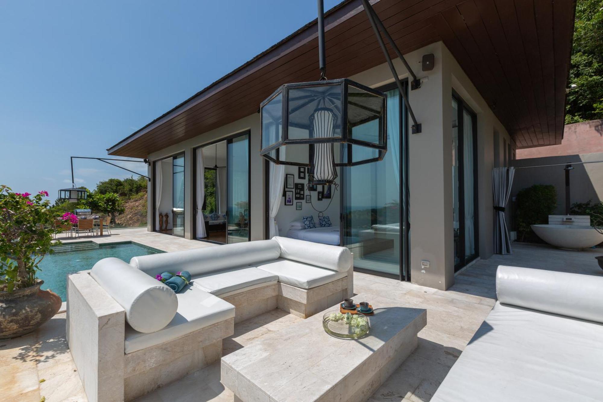 Villa Belle - Fully Serviced Private Sea View Villa With An Award Winning In-House Cook Choeng Mon Екстер'єр фото