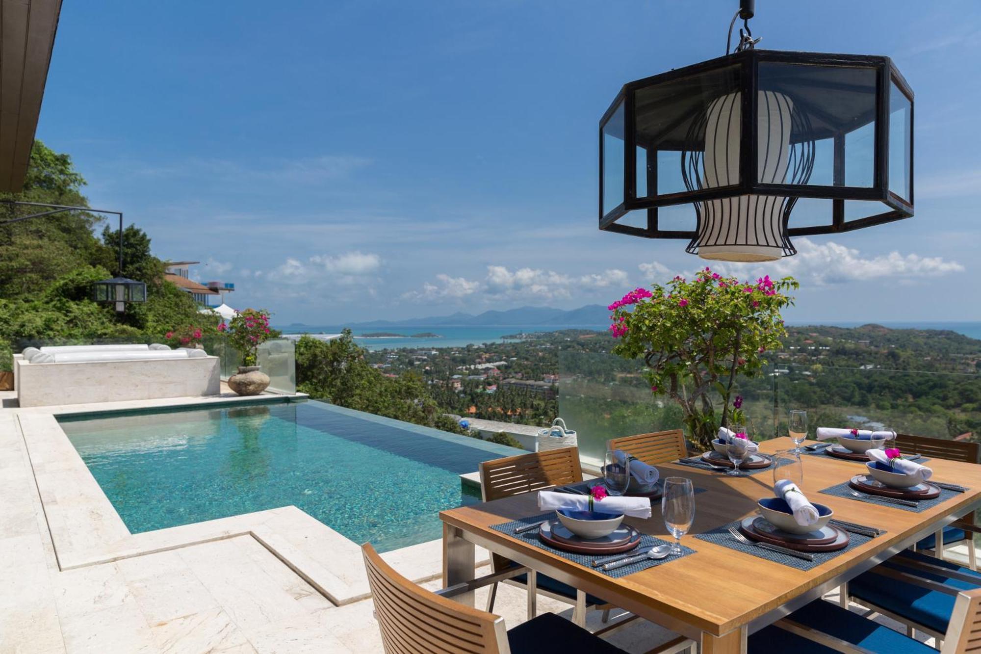 Villa Belle - Fully Serviced Private Sea View Villa With An Award Winning In-House Cook Choeng Mon Екстер'єр фото