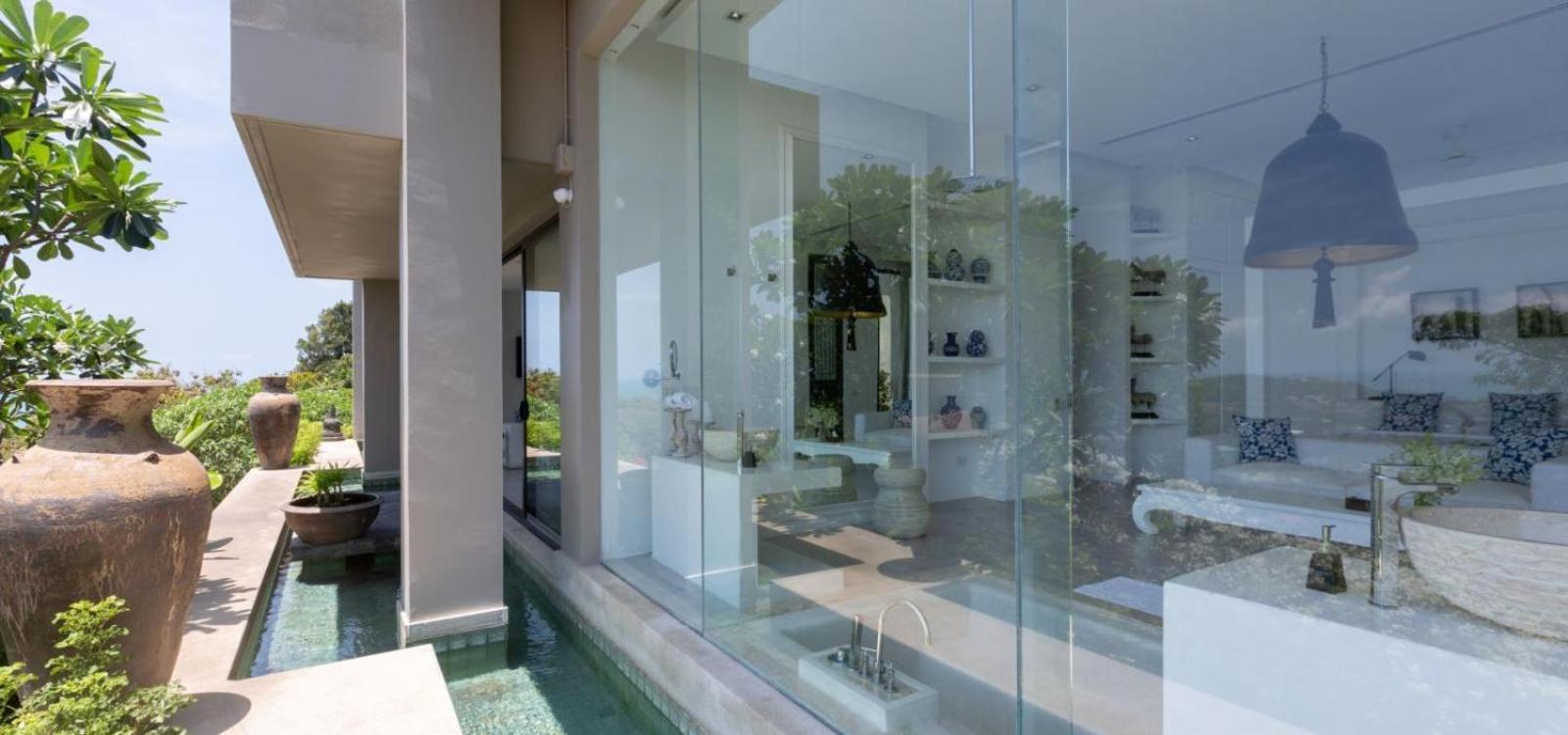 Villa Belle - Fully Serviced Private Sea View Villa With An Award Winning In-House Cook Choeng Mon Екстер'єр фото