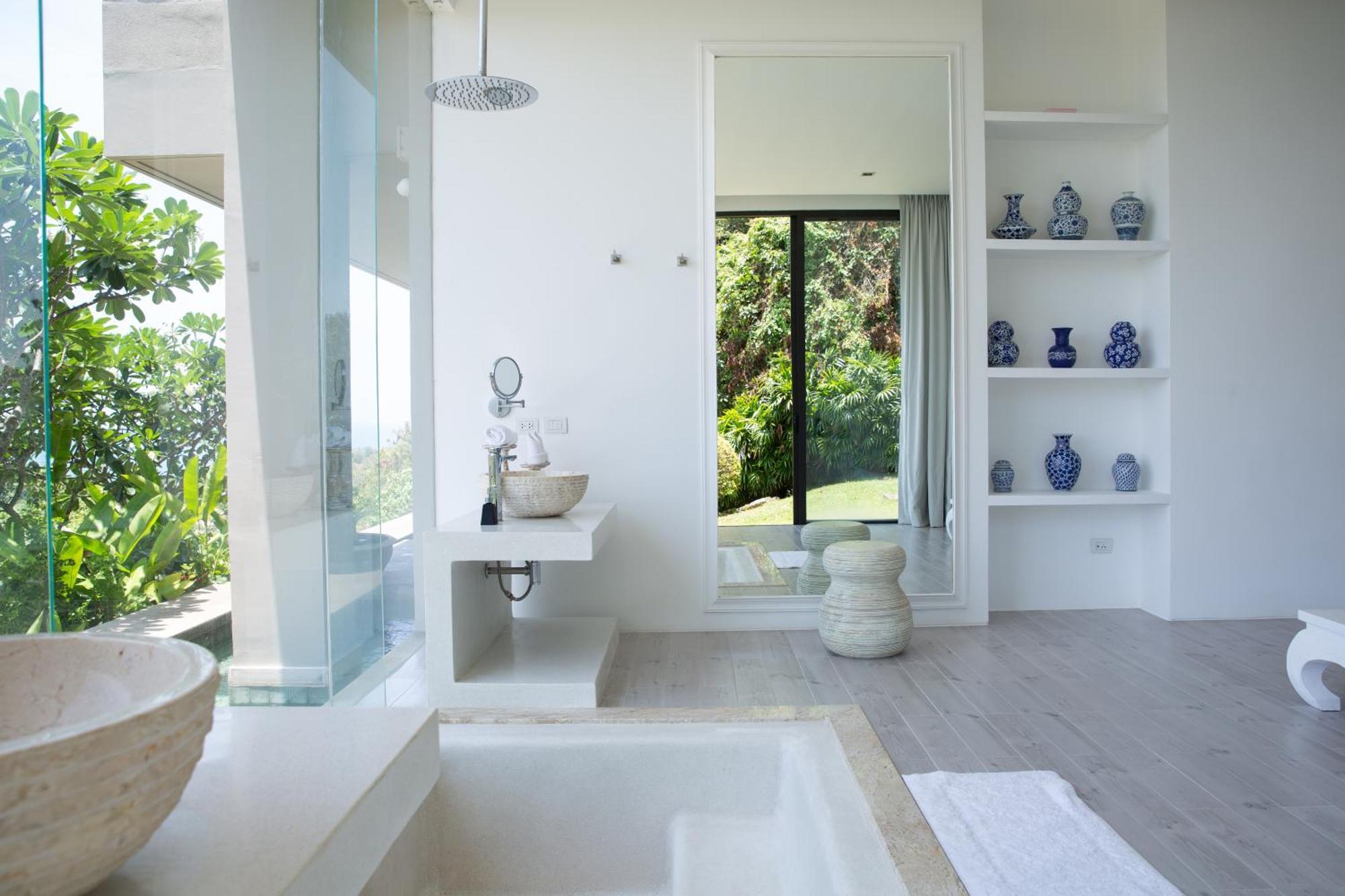Villa Belle - Fully Serviced Private Sea View Villa With An Award Winning In-House Cook Choeng Mon Екстер'єр фото